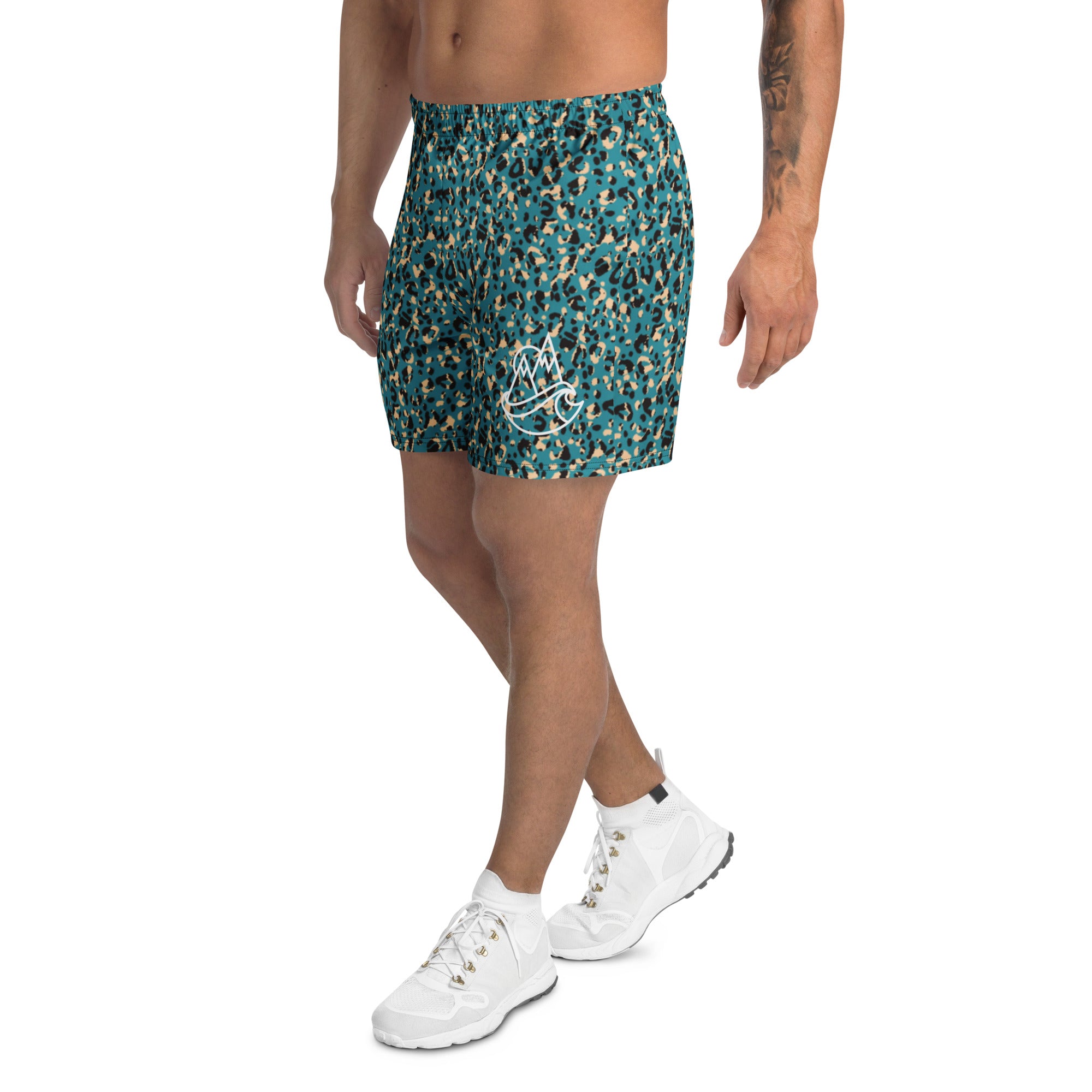 Short / Swim Short (Green Leopard) - More Session
