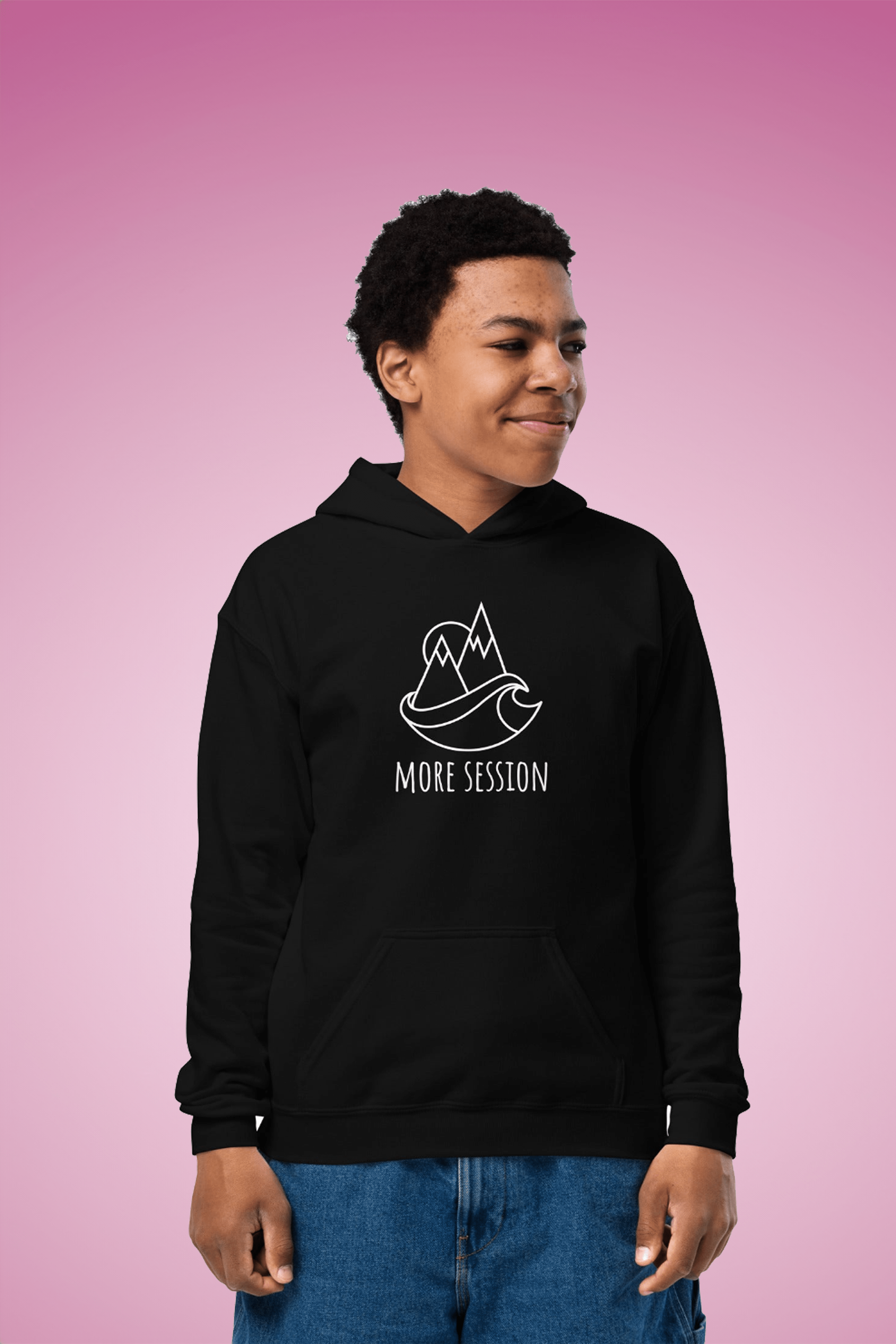Sweat à Capuche Epais Enfant - More Session