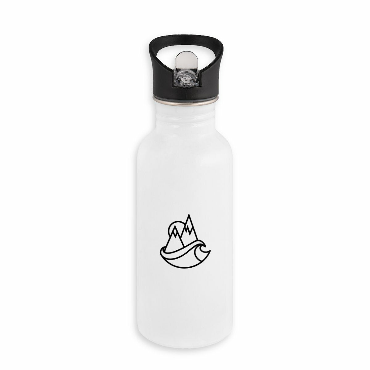 Gourde INOX 500ml avec Paille