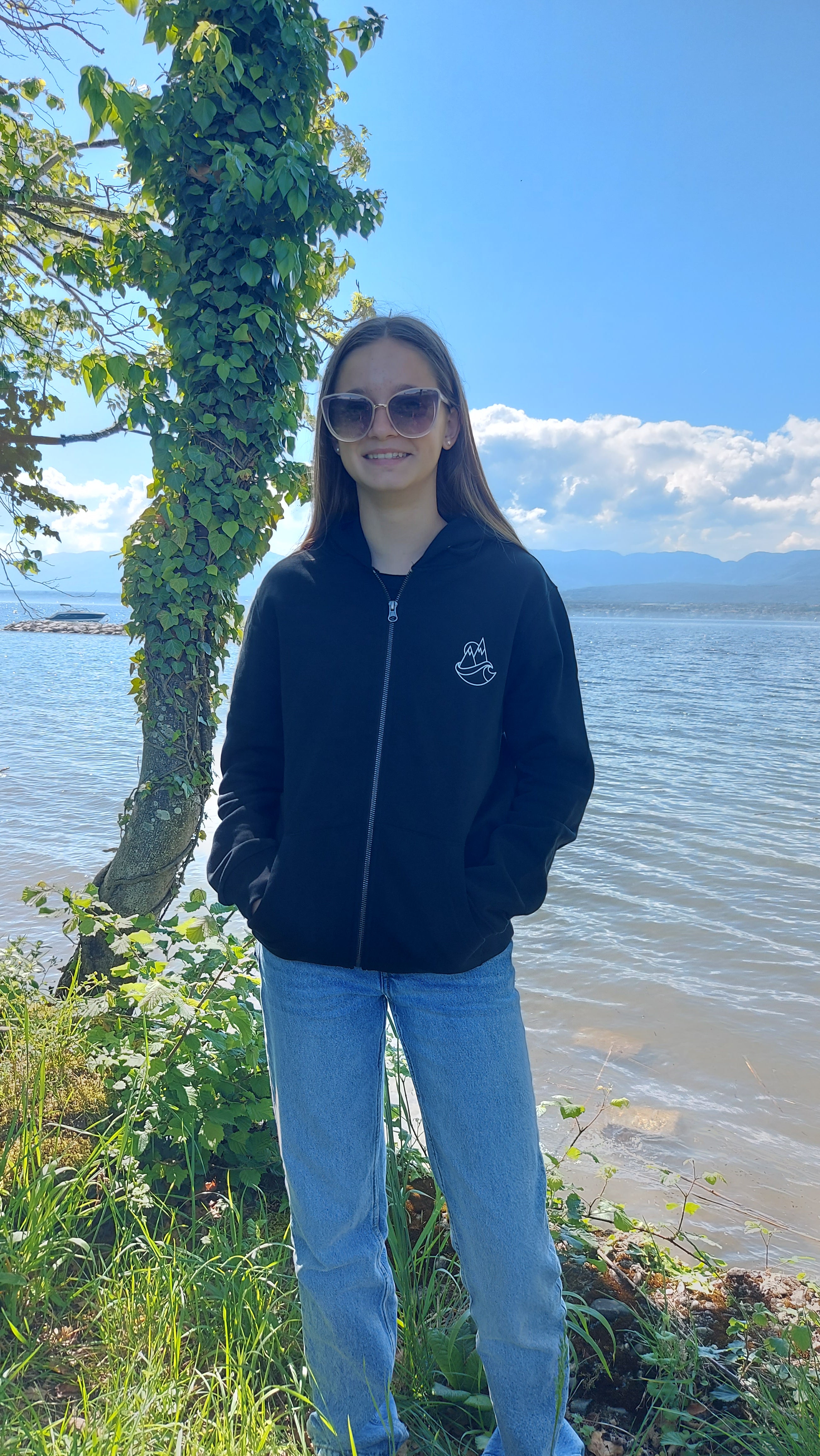 Sweat à Capuche Zippé Unisex