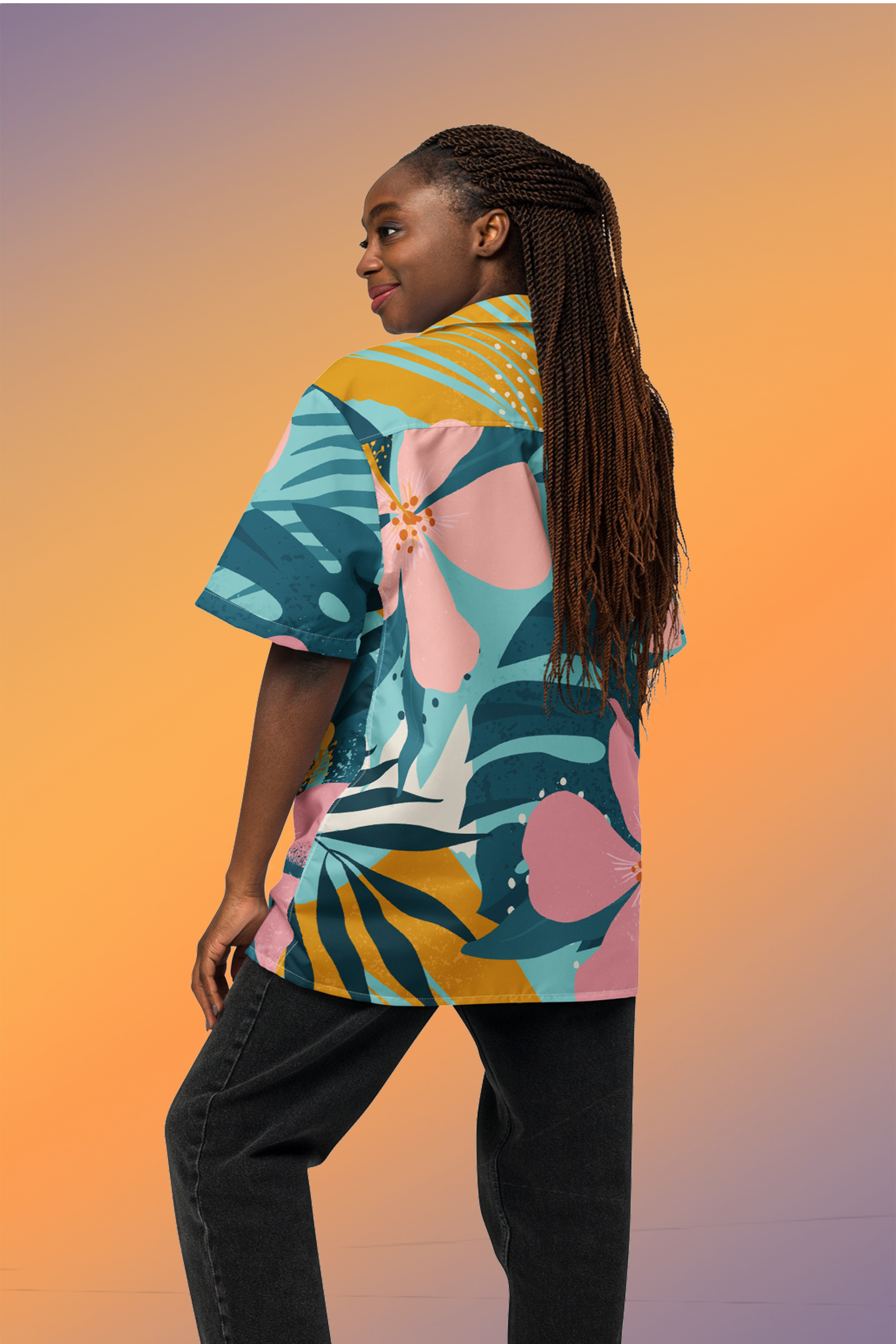 Chemise Hawaïenne "Fleurs"